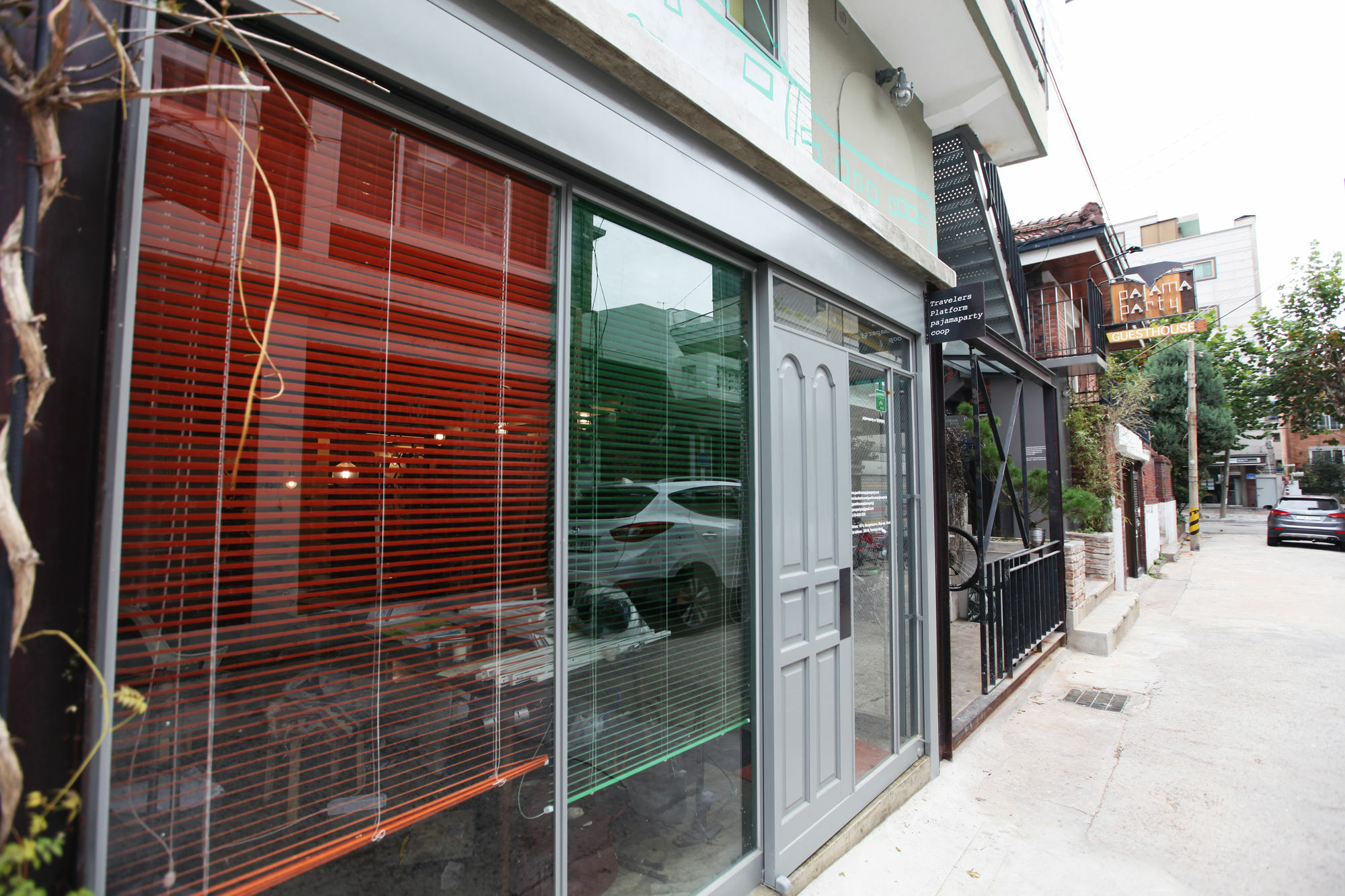 Hongdae Guesthouse Pajamaparty Seul Exterior foto